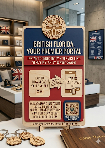 British Florida Tag
